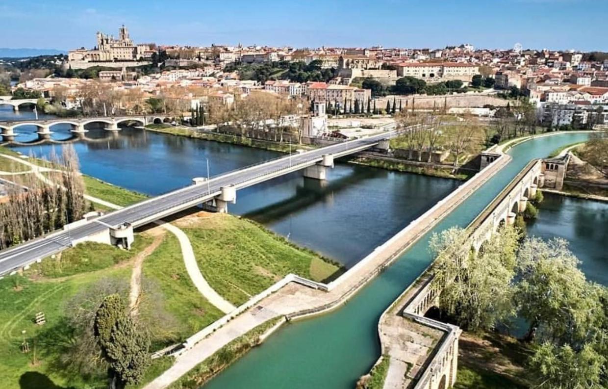 8 Aout 3-Spacieux Appartement 3 Chambres - Allee Paul Riquet - Wifi - Tv Connecte Beziers Bagian luar foto
